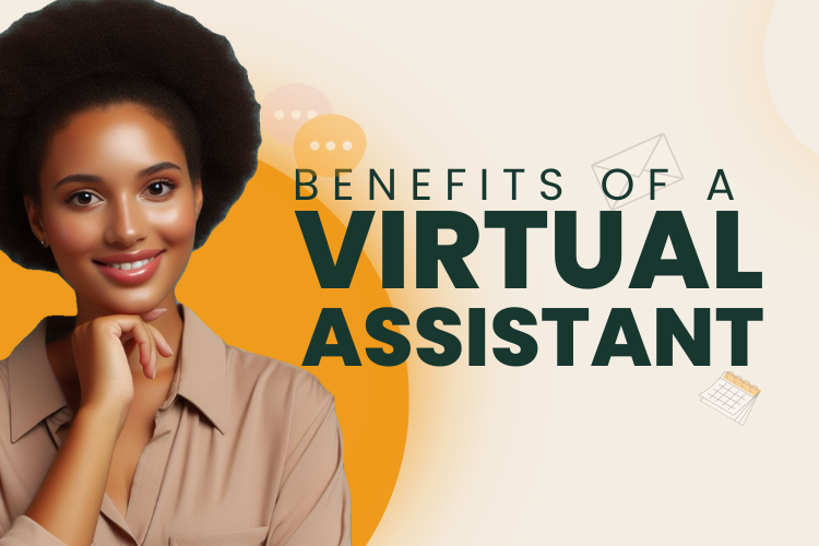 benefits of a virtual assistant. A female virtual assistant